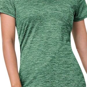 Apt. 9 Green Heathered Short Sleeve Tee